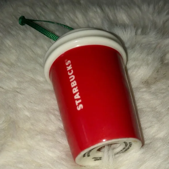 2016 Ceramic Starbucks Ornament - Picture 3 of 7